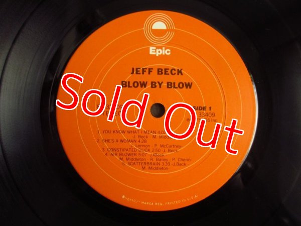 画像4: Jeff Beck / Blow By Blow (4)