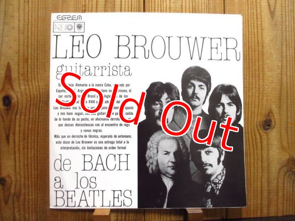 画像1: Leo Brouwer / De Bach A Los Beatles (1)