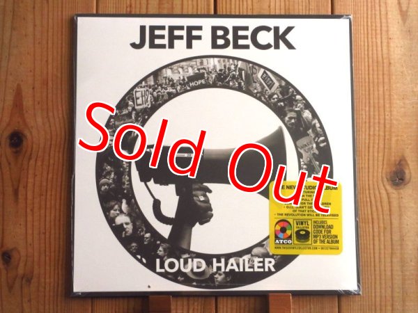 画像1: ⭐️未開封デッドストック！ジェフベック2016年スタジオ録音作品がアナログ盤で入荷！■Jeff Beck / Loud Hailer (1)