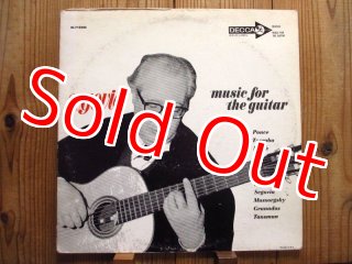 Andres Segovia / Music For The Guitar - Guitar Records Andres Segovia / Music For The Guitar - Guitar Records
