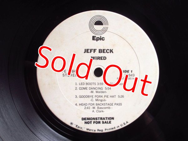 画像4: 白プロモ！■Jeff Beck / Wired (4)