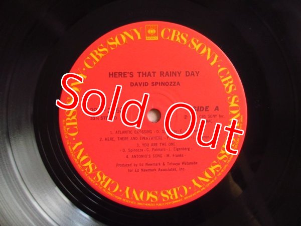 画像3: David Spinozza / Here's That Rainy Day (3)