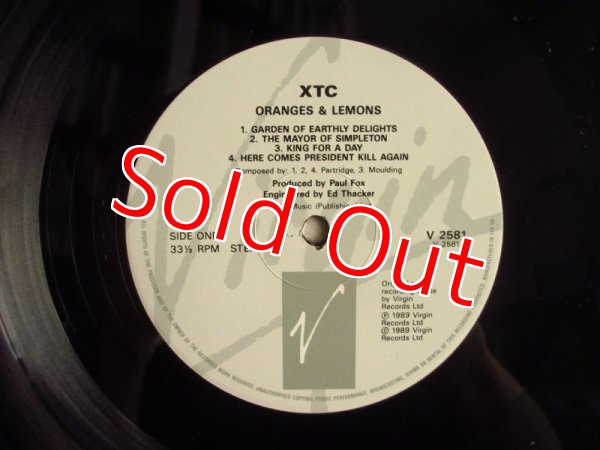 画像3: XTC / Oranges & Lemons (3)
