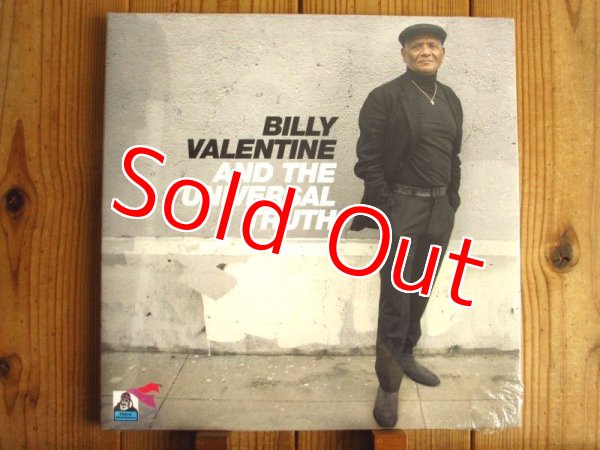 画像1: ジェフパーカー参加！偉大なソウルシンガー、ビリーヴァレンタインによるカバーアルバムがアナログ盤で入荷！■Billy Valentine / And The Universal Truth (1)