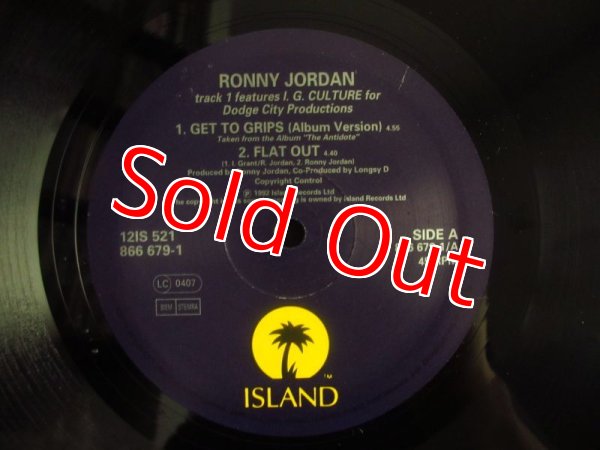 画像3: Ronny Jordan / Get To Grips (3)