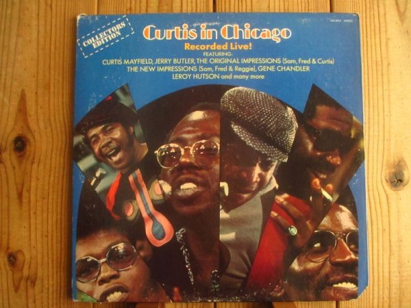 画像1: Curtis Mayfield / Curtis In Chicago - Recorded Live (1)