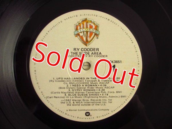 画像3: Ry Cooder / The Slide Area (3)