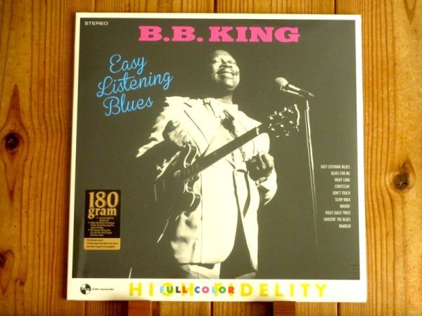 画像1: ブルースの巨人BBキングによるギター演奏のみで録音したオールインスト傑作！ボーナス2曲追加収録！■B. B. King / Easy Listening Blues (1)