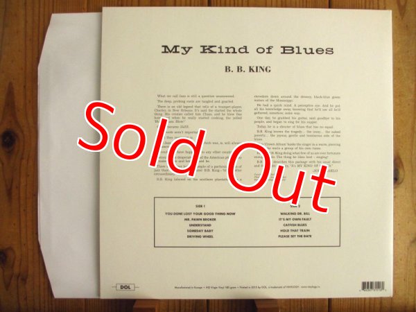 画像2: B.B. King / My Kind Of Blues (2)