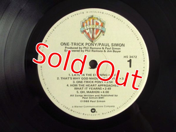 画像3: Paul Simon / One-Trick Pony (3)