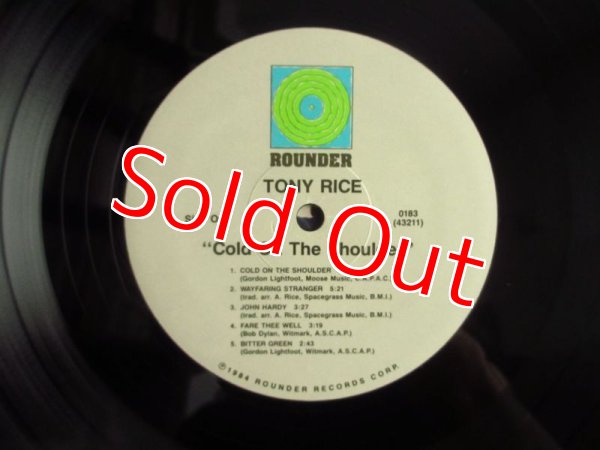 画像3: Tony Rice / Cold On The Shoulder (3)