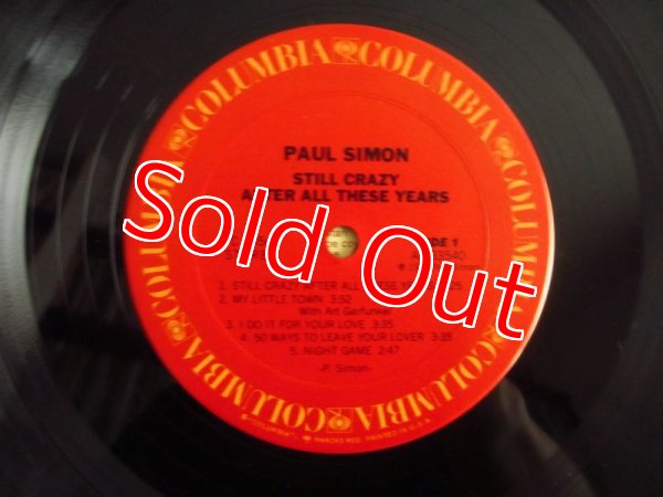 画像3: Paul Simon / Still Crazy After All These Years (3)