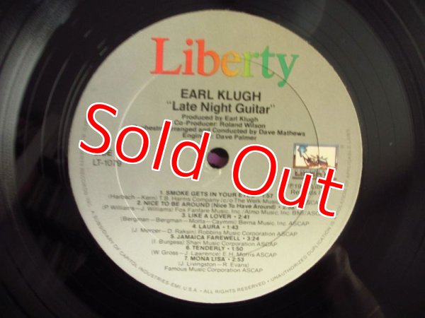 画像3: Earl Klugh / Late Night Guitar (3)