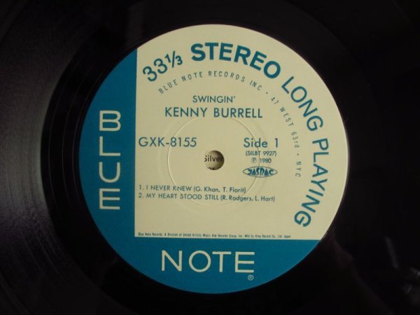 画像3: Kenny Burrell / Swingin' (3)