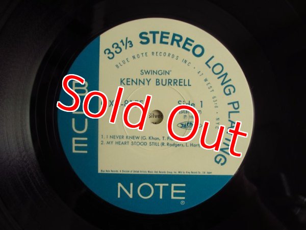 画像3: Kenny Burrell / Swingin' (3)