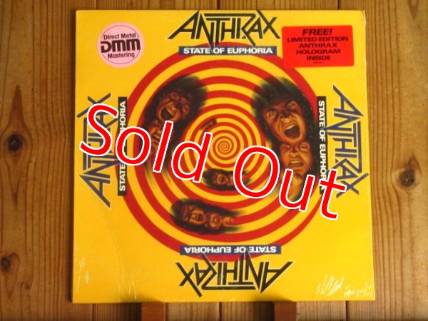 画像1: Anthrax / State Of Euphoria (1)