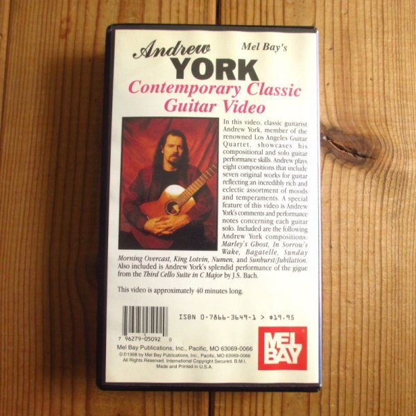 画像2: Andrew York / Contemporary Classic Guitar Video (2)