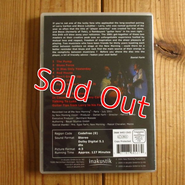 画像2: Larry Carlton Steve Lukather Band / The Paris Concert (2)