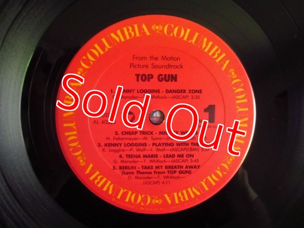 画像3: V.A. (Kenny Loggins, Cheap Trick, Loverboy, Steve Stevens, etc) / Top Gun (Original Motion Picture Soundtrack) (3)