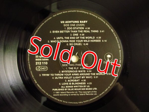 画像3: U2 / Achtung Baby (3)