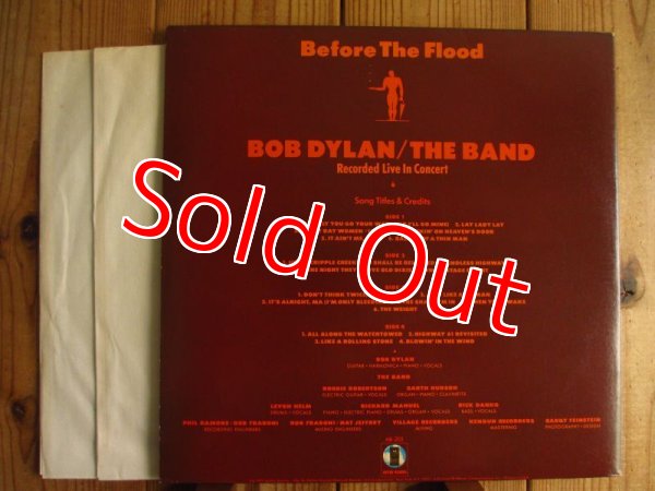 画像3: Bob Dylan - The Band / Before The Flood (3)