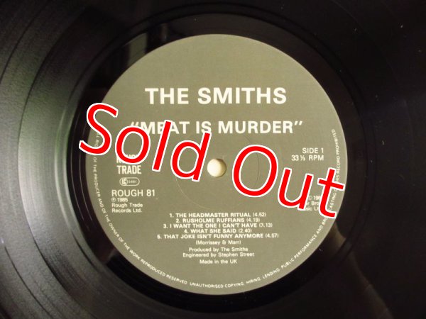 画像3: The Smiths / Meat Is Murder (3)