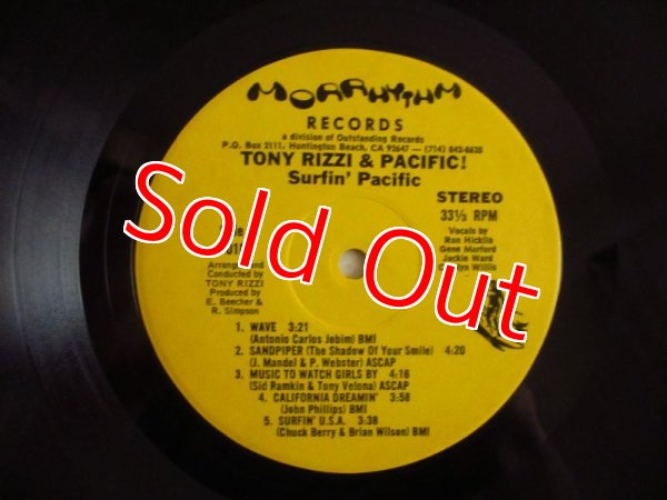 画像3: ★Tony Rizzi & Pacific! / Surfin' Pacific With Tony Rizzi (3)