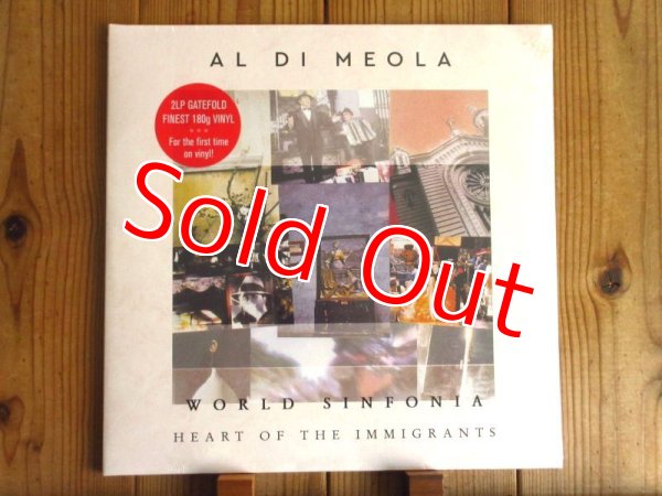 画像1: 初LP化！アルディメオラの1993年名作が45回転180g重量盤2枚組LP仕様で入荷！■Al Di Meola / World Sinfonia - Heart Of The Immigrants (1)