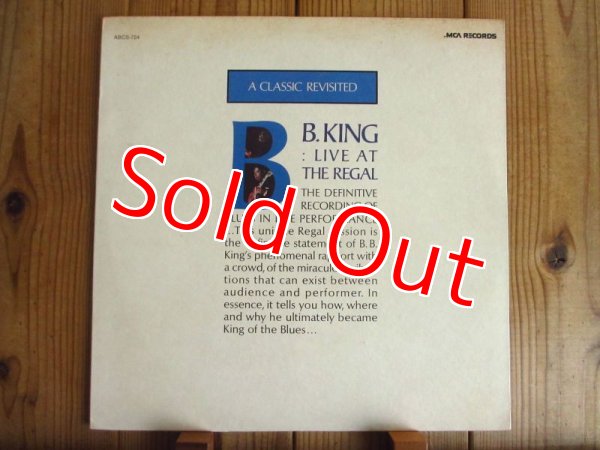 画像1: B.B. King / Live At The Regal (1)
