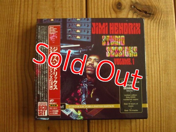 画像1: Jimi Hendrix ジミ・ヘンドリックス / Studio Sessions スタジオ・セッションズ Vol.1 Box set (1)