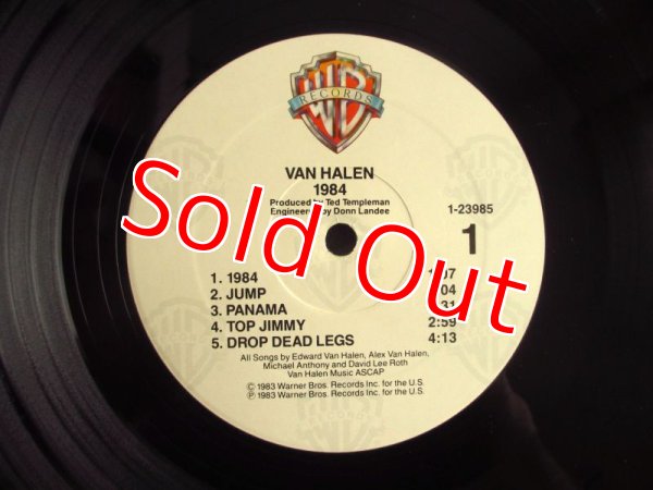 画像3: Van Halen / 1984 (3)