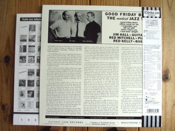 画像2: Jim Hall, Red Mitchell, Red Kelly / Good Friday Blues: The Modest Jazz Trio (2)