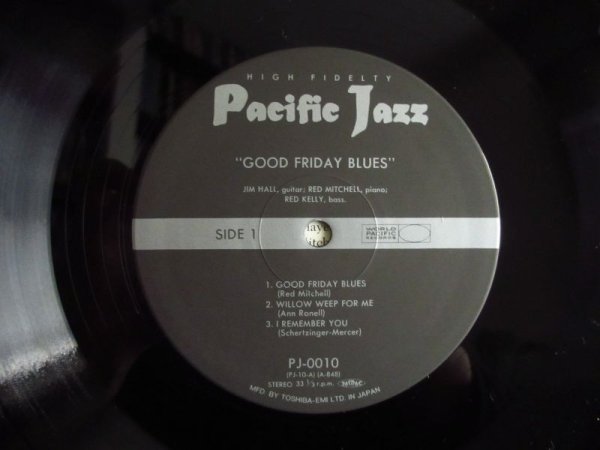 画像3: Jim Hall, Red Mitchell, Red Kelly / Good Friday Blues: The Modest Jazz Trio (3)
