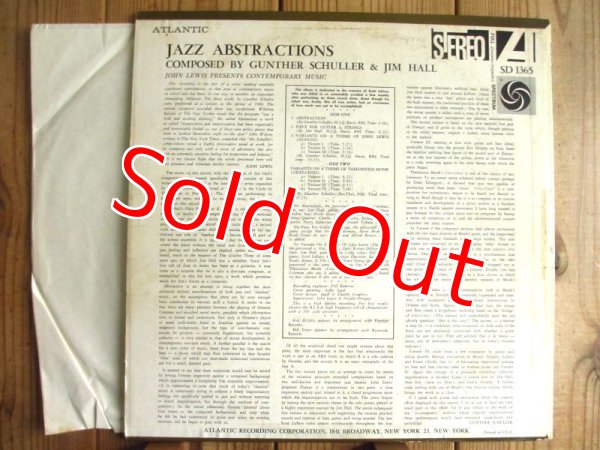 画像2: John Lewis / Jazz Abstractions (2)