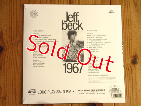 画像2: ジェフベックの2018年RSD限定盤！■Jeff Beck / 1967 (2)