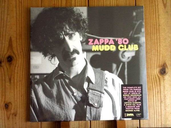 画像1: フランクザッパのマッドクラブ1980年ライヴ音源が45回転2枚組LPで入荷！■Frank Zappa / Zappa '80 Mudd Club (1)