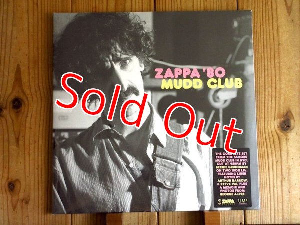 画像1: フランクザッパのマッドクラブ1980年ライヴ音源が45回転2枚組LPで入荷！■Frank Zappa / Zappa '80 Mudd Club (1)