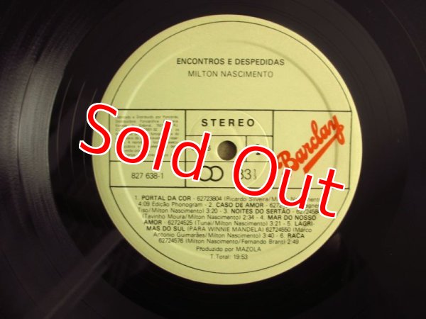 画像3: Milton Nascimento / Encontros E Despedidas (3)