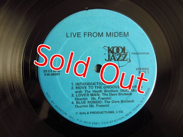 画像3: Pat Metheny, Heath Brothers, The Dave Brubeck Quartet, B.B. King / Live From Midem (3)