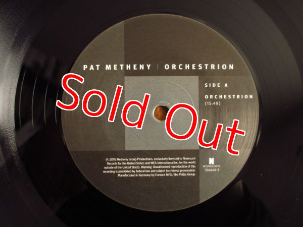 画像3: Pat Metheny / Orchestrion (2LP+CD) (3)