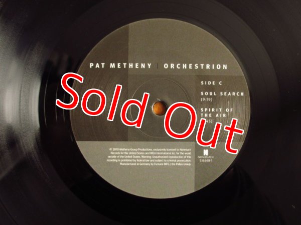 画像4: Pat Metheny / Orchestrion (2LP+CD) (4)