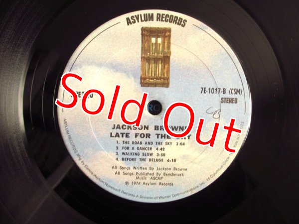 画像3: Jackson Browne / Late For The Sky (3)