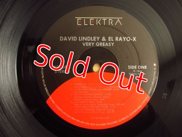 画像3: David Lindley And El Rayo-X / Very Greasy (3)
