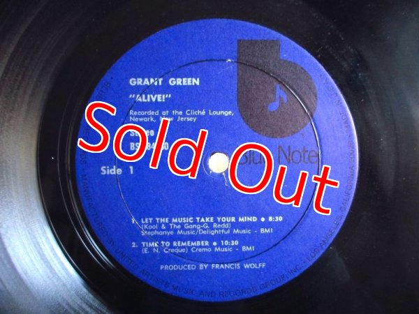 画像3: Grant Green / Alive! (3)