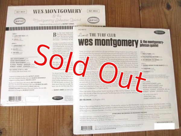画像2: RSD限定世界2000枚プレス！ウェスモンゴメリーの未発表10インチ2枚セット！■Wes Montgomery / The Montgomery-Johnson Quintet & Live At The Turf Club（2枚セット） (2)