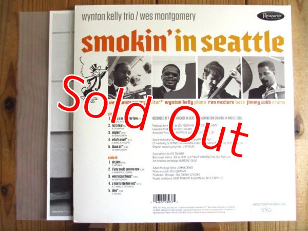 画像3: Wes Montgomery - Wynton Kelly Trio / Smokin' In Seattle Live At The Penthouse (3)