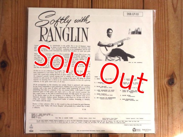 画像2: ジャマイカの国宝アーネストラングリンの1969年の初期名作がアナログ盤で入荷！■Ernest Ranglin / Softly With Ranglin (2)