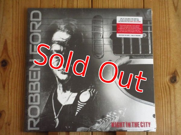 画像1: ロベンフォードのライブ・アルバム新作がアナログ盤で入荷！■Robben Ford / Night In The City (1)