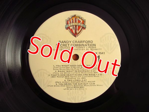 画像3: Randy Crawford / Secret Combination (3)