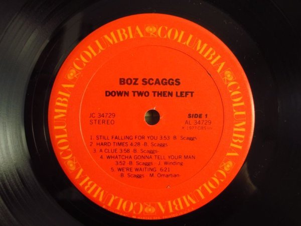 画像4: Boz Scaggs / Down Two Then Left  (4)